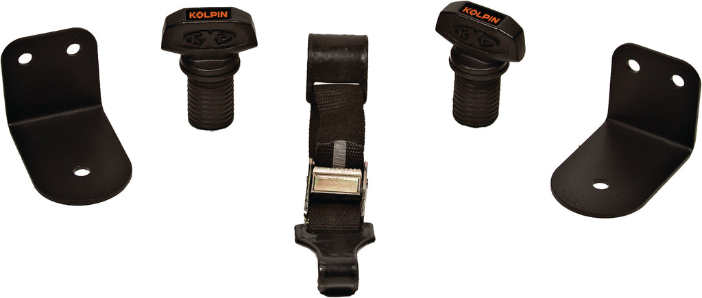 Kolpin Sportsman Lock & Ride Mount Kit for rear storage box, durable luggage mounting system for ATV or UTV.