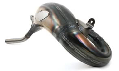 FMF Racing Factory Fatty exhaust pipe for CR250 '05-06, shows a shiny motorcycle exhaust with branding and mounting details.