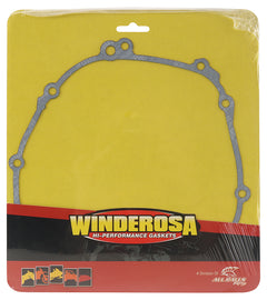 Vertex clutch cover gasket for Yamaha, showing the black rubber seal and gasket material used for engine sealing.