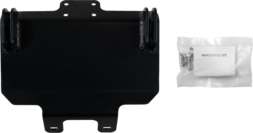 Open Trail UTV plow mount 459-5645, durable steel attachment for open trail UTV plow system, shown in black finish.