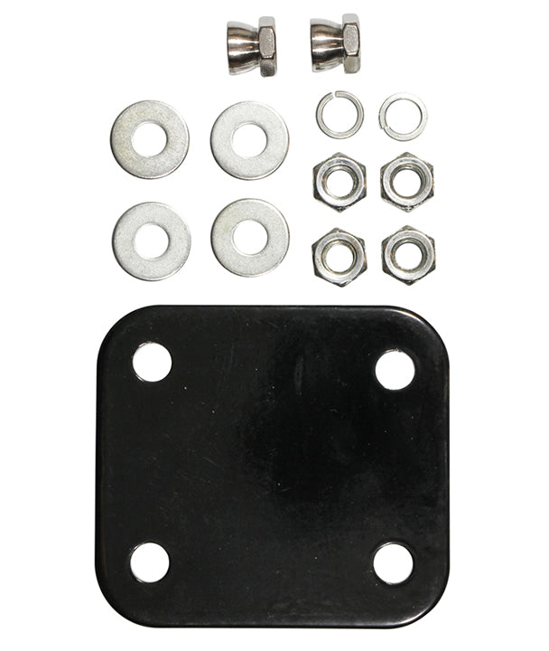 Kryptonite Locks Evolution Ground Anchor truck and trailer mounting kit with heavy-duty steel components and mounting hardware.