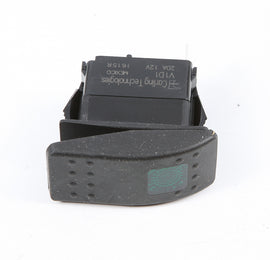 ModQuad MQ Switch Green 28-60504, an uncategorized electrical switch in bright green with a sturdy design.