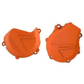 Polisport Plastics clutch and ignition kit in orange for KTM and Husqvarna motorcycles, part number 64-90992.