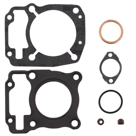 Vertex Top End Gaskets 681-0248 set showing multiple gaskets and seals for engine top end repair.