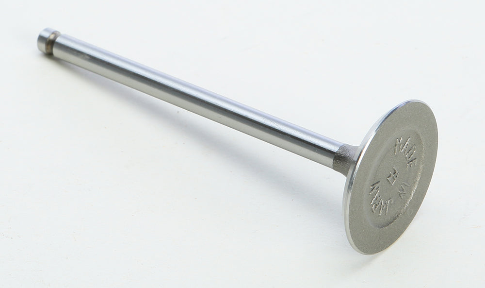 ProX Racing Parts steel intake valve for engine, with detailed metal surface and precision machining, designed for high-performance engines.