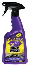 Load image into Gallery viewer, Wizards Products Bike Wash 22oz bottle of cleaning chemicals for bicycles with a clear label and cap.