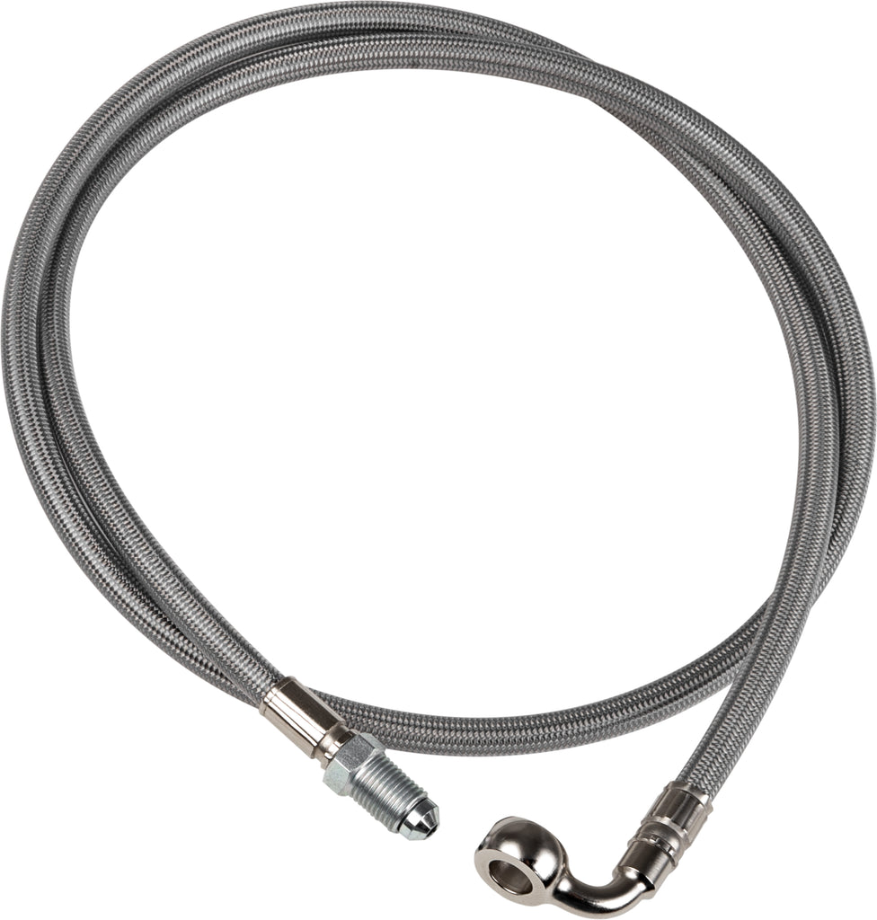 GBRAKES stainless steel clutch line, automotive brake component with durable metal tubing and fittings, designed for vehicle clutch systems