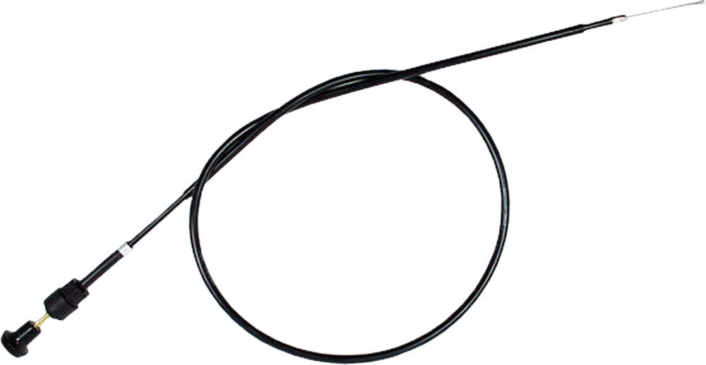 Motion Pro black vinyl choke cable 70-2503 for motorcycle control lines, showing the flexible cable with protective black vinyl coating.
