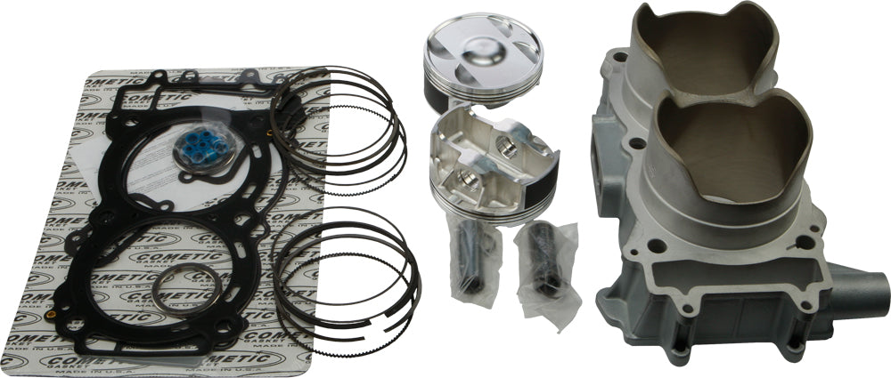 Cylinder Works engine cylinder kit Bb 98.00/+5.0 with 10.6:1 compression ratio, featuring polished finish and detailed components.
