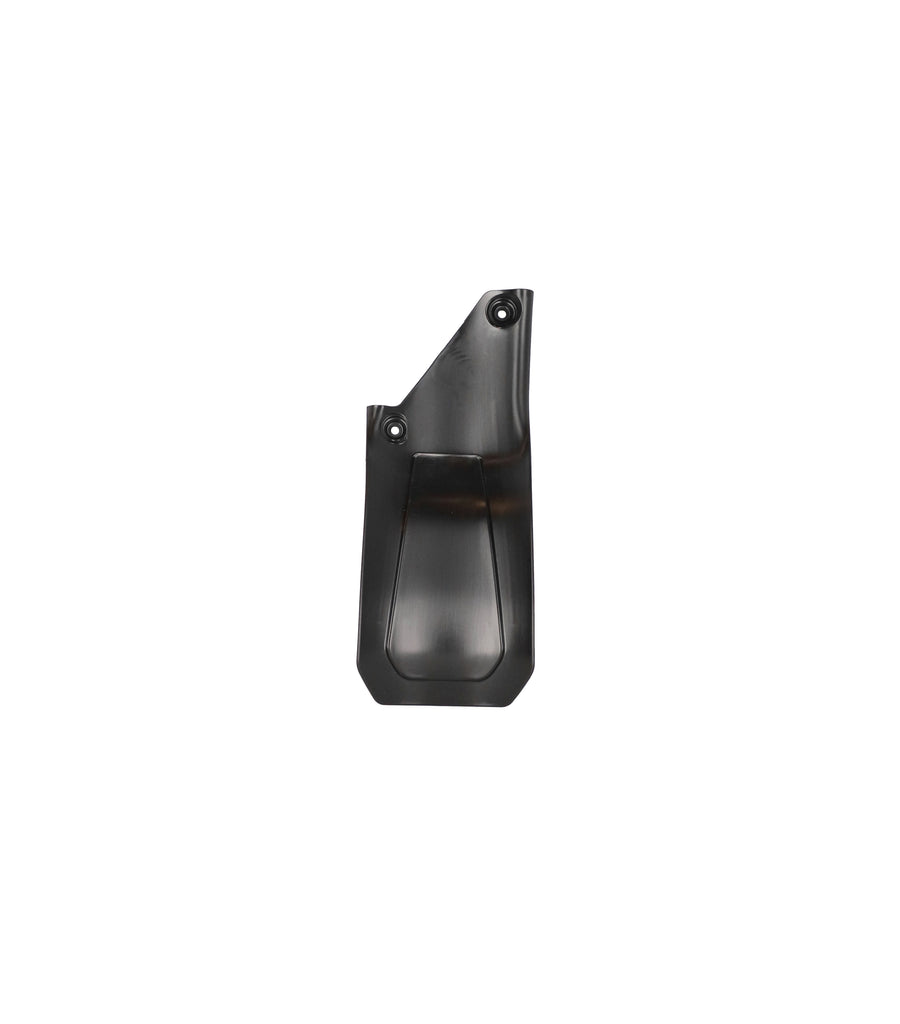 Acerbis black mud flap for gas and KTM bikes, designed to protect against dirt and debris, with body-mounted installation.