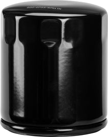 HardDrive M8 black oil filter with OE 62700296 for vehicle engine, shown in close-up on white background.