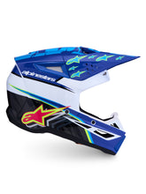 Load image into Gallery viewer, S M3 Falcon Helmet Ece06/Dot Blu/Wh/Blk/Pink Fl/Yl Fl Gl Lg