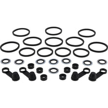 Load image into Gallery viewer, All Balls front caliper rebuild kit 41300023 for brake maintenance, showing brake components and parts for easy identification.