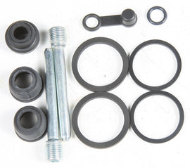Shindy rear caliper kit for brakes, showing metal caliper components and mounting hardware in a detailed automotive image.