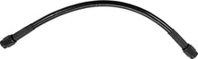 Load image into Gallery viewer, Goodridge Universal Brake Line in Ebony, 48-inch length, for vehicle braking systems, with black braided design and fittings.