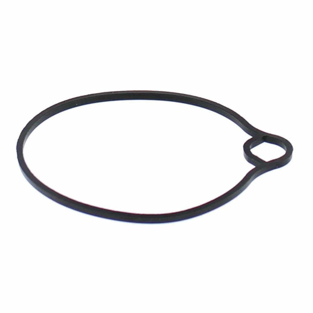 All Balls float bowl gasket for carburetor fuel system, black rubber seal designed for intake and fuel system components.