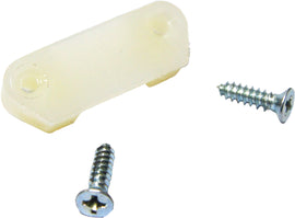 HardDrive electrical alternator wire retainer for Big Twin 1970-1988 motorcycle engine, part 820-50860, in black plastic.