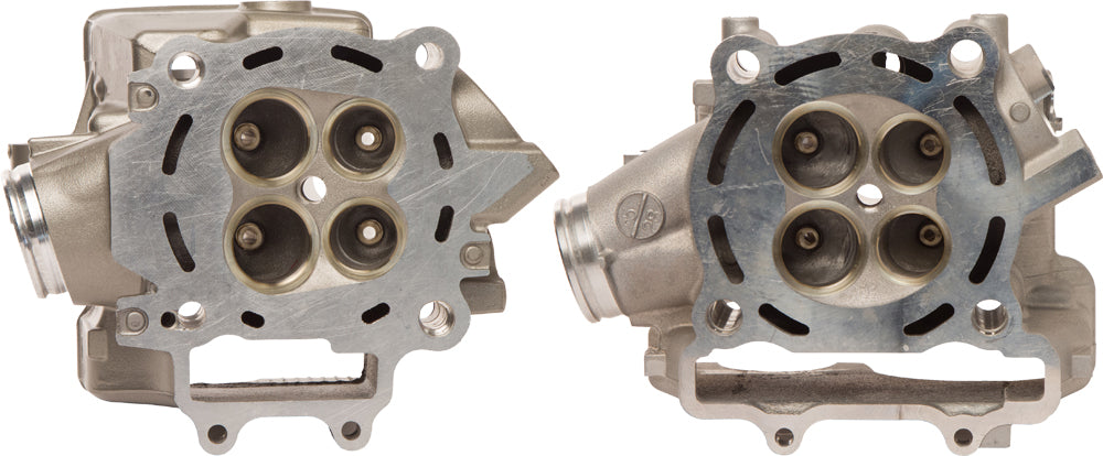 Cylinder Works bronze engine cylinder head kit with detailed components on a clean surface, designed for high-performance engines.