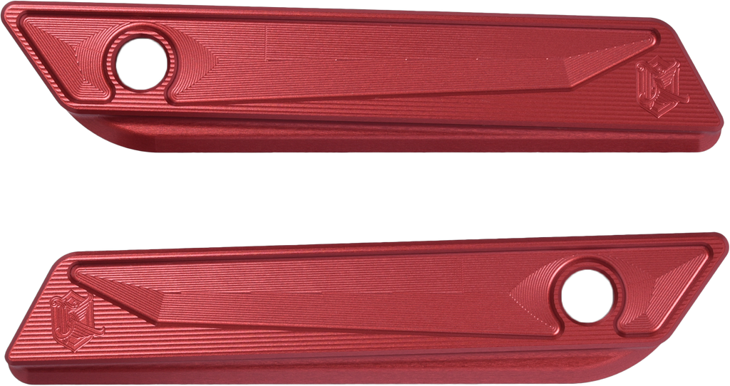 Kens Factory red saddle bag hinge cover for Honda Gold Wing 2023 Hx Roadglide 24 luggage accessory, durable motorcycle part
