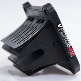 Moto Tassinari V-Force V4r intake for KTM/Husqvarna 125-300, shown with detailed carb and fuel system components.