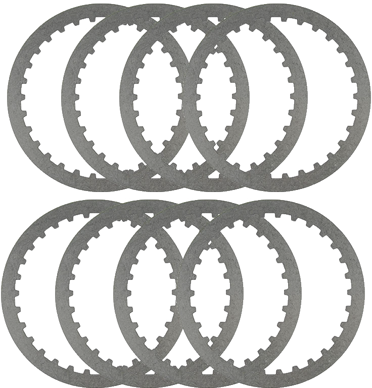 ALTO Kolene steel clutch plate pack for Harley Sportster 91-on and Bigtwin 90-97 motorcycles, showing steel plates and clutch components.