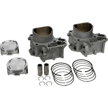 Load image into Gallery viewer, Cylinder Works engine cylinder kit for Kawasaki 85.00/Std 8.8:1, showing the assembled cylinder with cooling fins.
