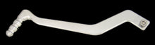 Load image into Gallery viewer, Polished ModQuad Billet Shift Lever for foot controls, featuring a sleek metal finish and detailed craftsmanship.