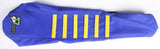 DCOR - Seat Cover Blue/Yellow W/Ribs - 862-70405