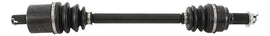 All Balls 8 Ball Extreme Axle Drive component for front axle, showing sleek black metal with branded markings.