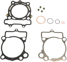 Athena Top End Gasket Kit for Suzuki engines, includes gaskets and seals, excluding valve cover gasket, in engine repair image