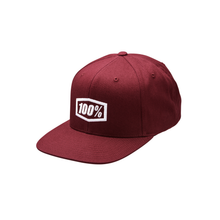 Load image into Gallery viewer, Icon Snapback Cap Burgundy
