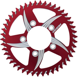 VORTEX rear Cat5 sprocket for Yamaha YZF-R6, 45-tooth aluminum red sprocket for Kaw/Suz/Yam motorcycle gearbox.