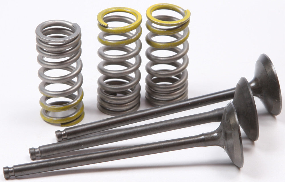 ProX Racing Parts titanium steel intake valve conversion set for Yamaha 19-9548-1, designed for exhaust system upgrade.