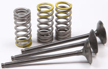 Load image into Gallery viewer, ProX Racing Parts titanium steel intake valve conversion set for Yamaha 19-9548-1, designed for exhaust system upgrade.