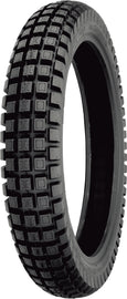 Shinko Trail Pro rear motorcycle tire 255/80R19 radial tire with tread pattern for off-road riding.