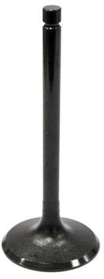 Bronco engine intake valve 183-09024 showing shiny metal component with detailed valve structure and branding markings.