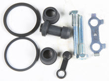 Load image into Gallery viewer, Shindy rear caliper kit for brakes showing assembled caliper components and mounting hardware on a clean surface.