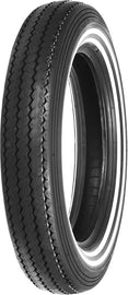 Shinko Classic 240 front/rear white wall motorcycle tire with Mt90-16 bias tires and dual white sidewalls, 74H load rating.