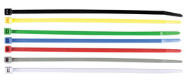 Assorted Cable Ties White 30/Pk