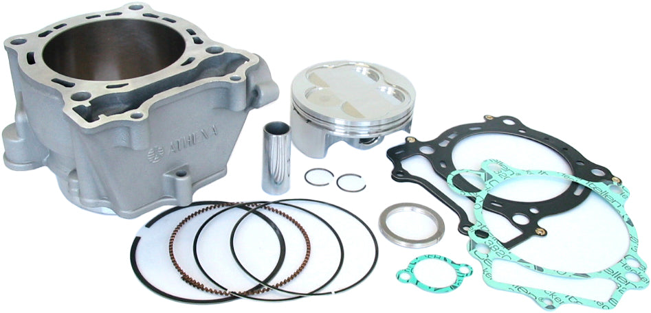 Athena 95mm cylinder kit for Yamaha 68-4950 engine, showing engine components and cylinder surfaces in the image.