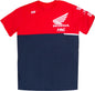 DCOR Honda Team2 navy XL T-shirt featuring Honda logo and team graphics, casual apparel for motorcycle enthusiasts.