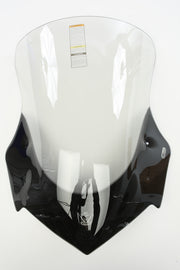 National Cycle Vstream Sport/Tour Windscreen in Light Smoke, motorcycle windshield with aerodynamic design and tinted finish.