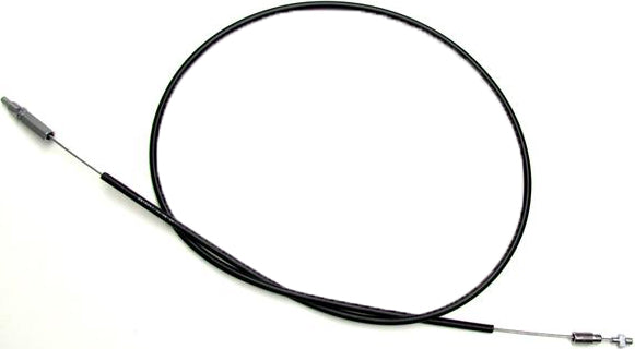 Motion Pro black vinyl clutch cable for motorcycle, featuring durable construction and flexible control lines.