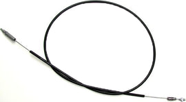 Motion Pro black vinyl clutch cable for motorcycle, featuring durable construction and flexible control lines.