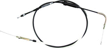 Load image into Gallery viewer, Motion Pro black vinyl throttle cable 70-0091, a durable control line for motorcycle or ATV throttle systems.