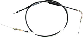 Motion Pro black vinyl throttle cable 70-0091, a durable control line for motorcycle or ATV throttle systems.