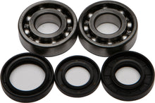 Load image into Gallery viewer, All Balls crankshaft bearing and seal kit for engine, showing various seals and bearings in the set.