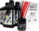 Klotz Oil - Polaris Sxs 3qt Synthetic Oil Change Kit - 842-0175