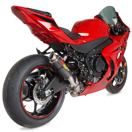 Hotbodies Racing white pearl glacier ABS undertail for Suzuki motorcycle, with detailed close-up of the sleek design and finish.