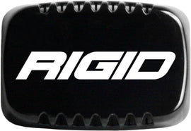 Black RIGID Industries SR-M Series light cover for off-road LED lights, designed to protect and enhance the appearance of the lighting.